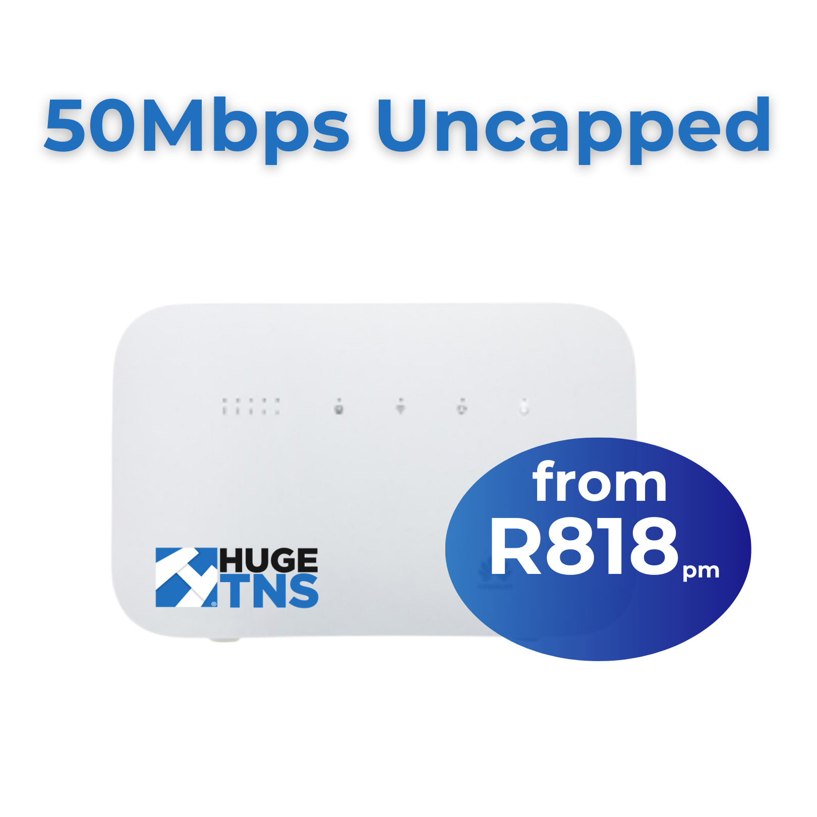 50 Mbps Fixed LTE & 5G wifi router