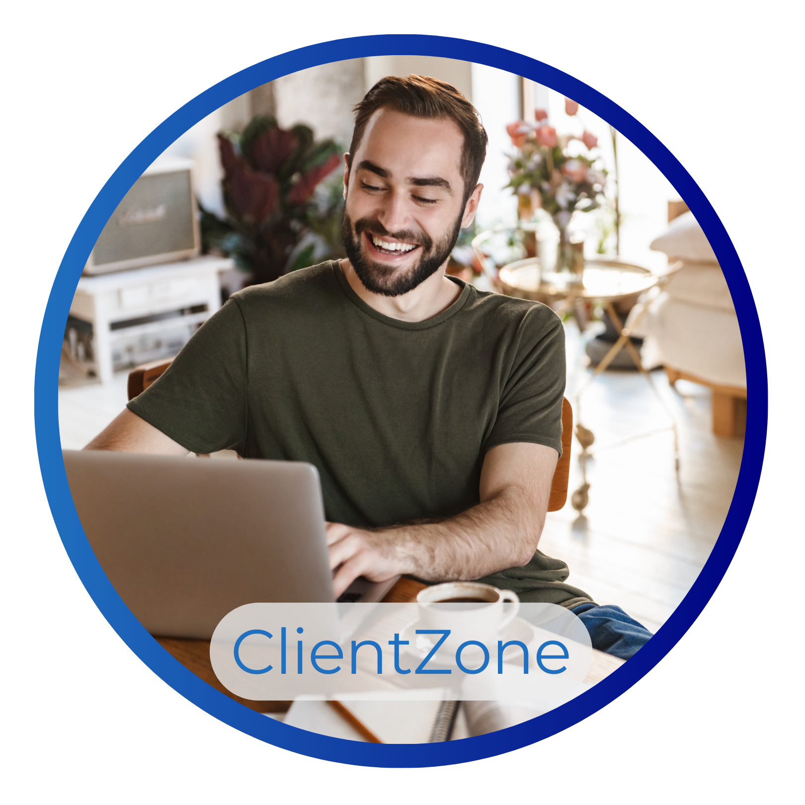 Click here to access ClientZone by Huge TNS